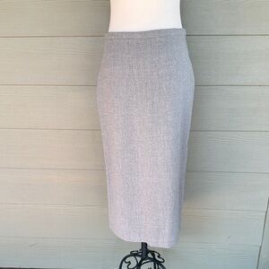Tara Jarmon Gray Midi Pencil Skirt - French size 38